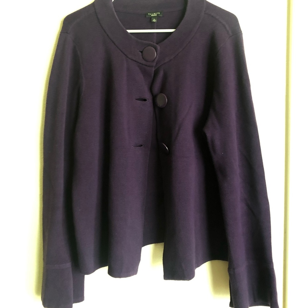 Short purple coat